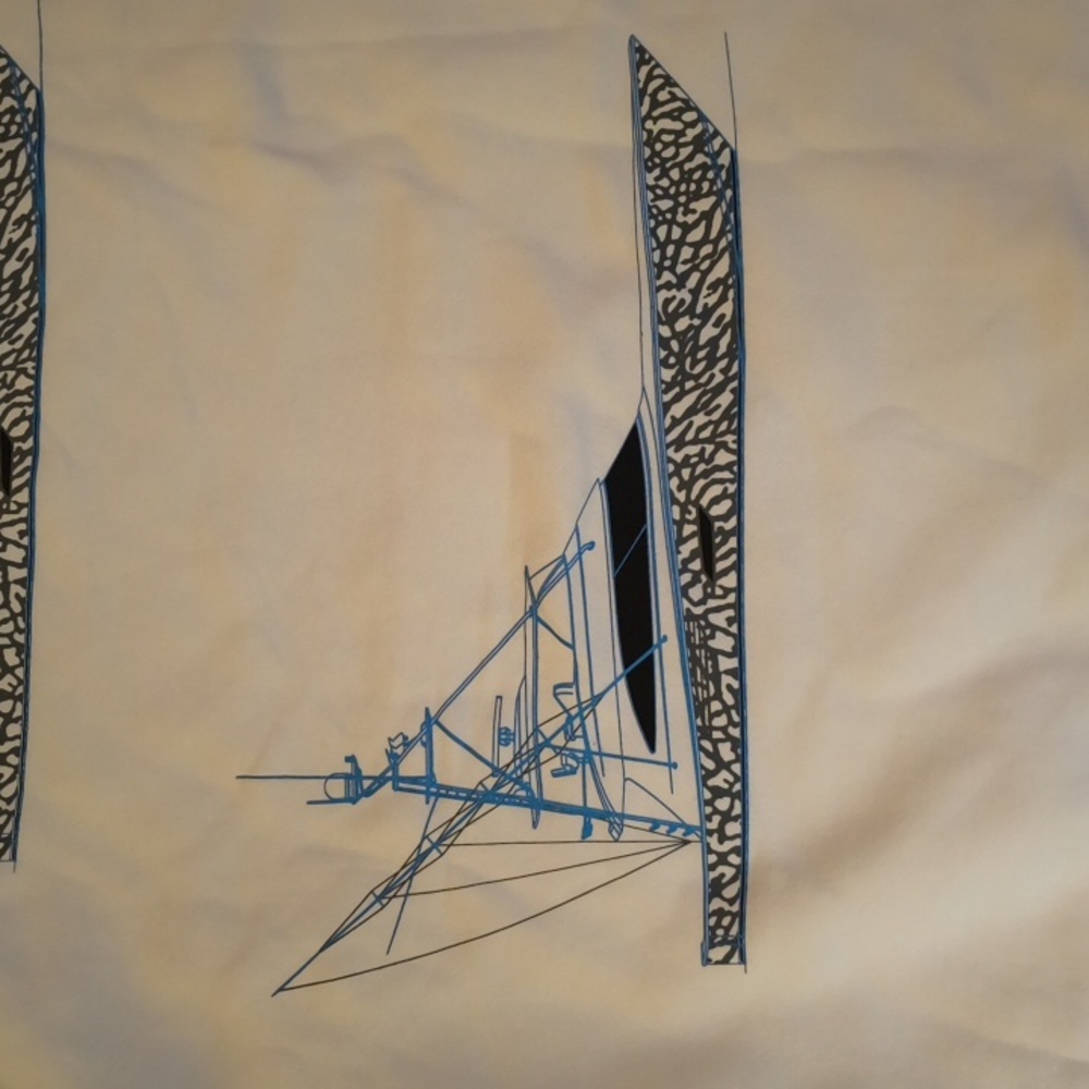 Hoodie Jordan 23 Sailboat Sweatshirt ⛵ Mens 3X - Picture 8 of 9